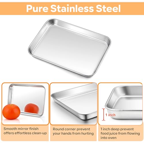 Baking Sheet with Rack Set of 4