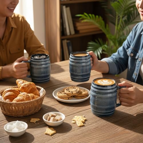 Large Coffee Mugs Set