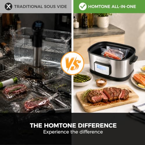 Sous Vide 6 Quart (6 QT sous vide cooker + seal bgas + pump)