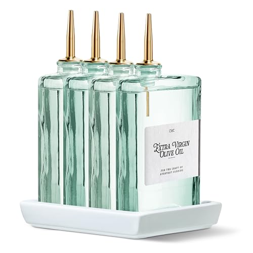 Olive Oil Dispenser Bottle (Sage / 4 Pack)
