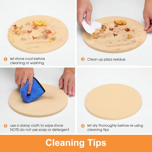 Small 10x10 inch Pizza Stone