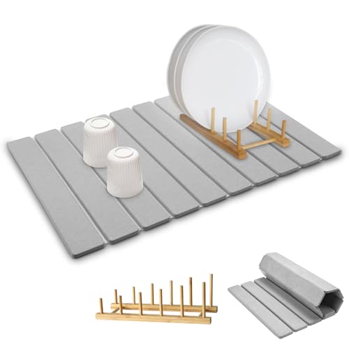 Stone Dish Drying Mats for Kitchen Counter