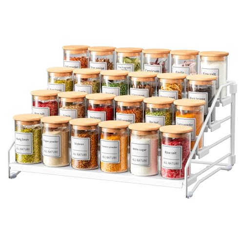 Spice Rack Organizer for Cabinet Pantry