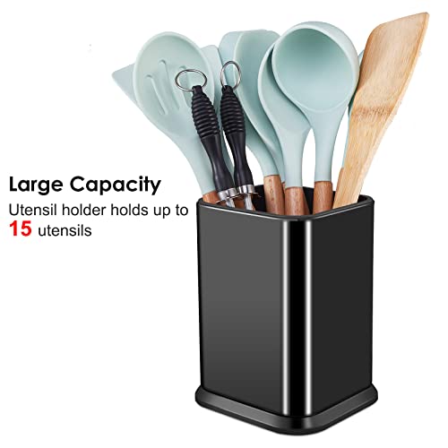 Stainless Steel Kitchen Utensil Holder for Countertop