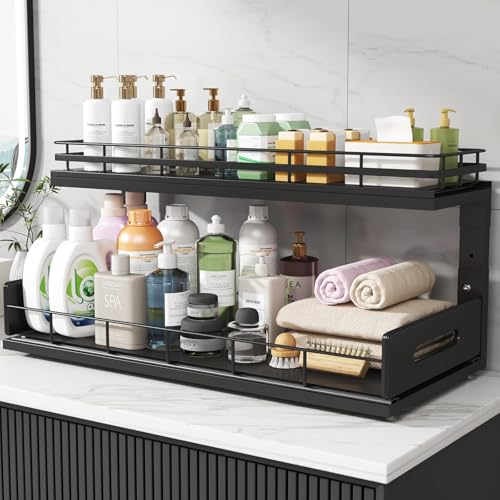 Under Sink Organizer Upgrade To Professional Rails