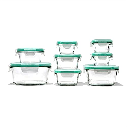Good Grips 16 (Teal / 16 Piece Glass Set)
