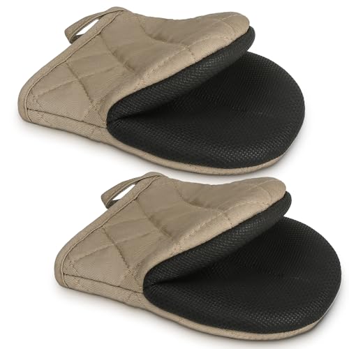 1 Pair Short Oven Mitts