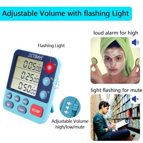 Dual Kitchen Timer Digital