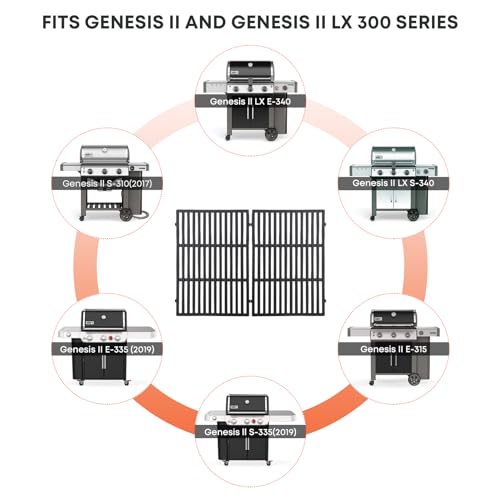 Cooking Grate for Weber Genesis II and Genesis II LX 300 Series Gas Grills