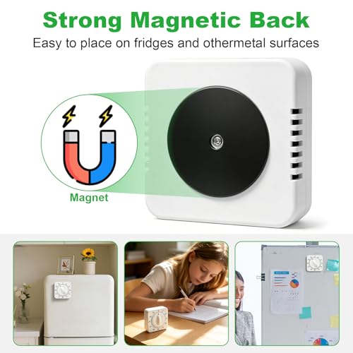 60 Minute Mechanical Kitchen Timer (White)