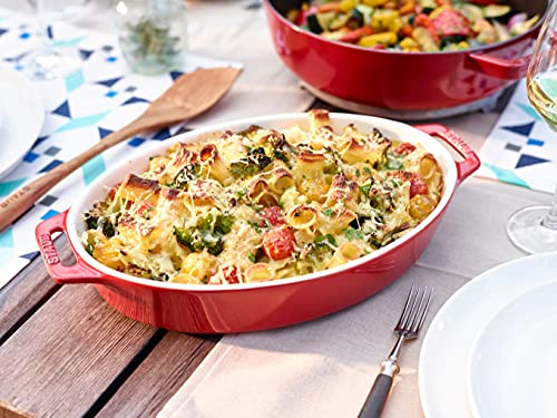 Ceramic 2 pc Oval Baking Dish Set