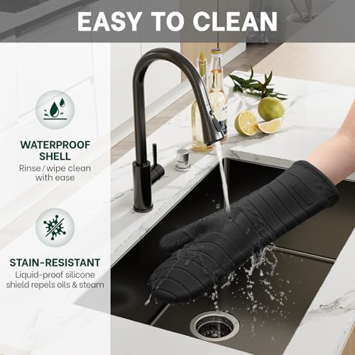 Oven Mitts Heat Resistant BPA
