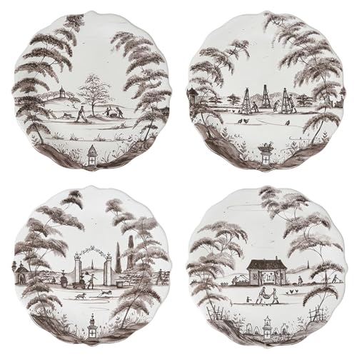 Country Estate 4 Set of Plates