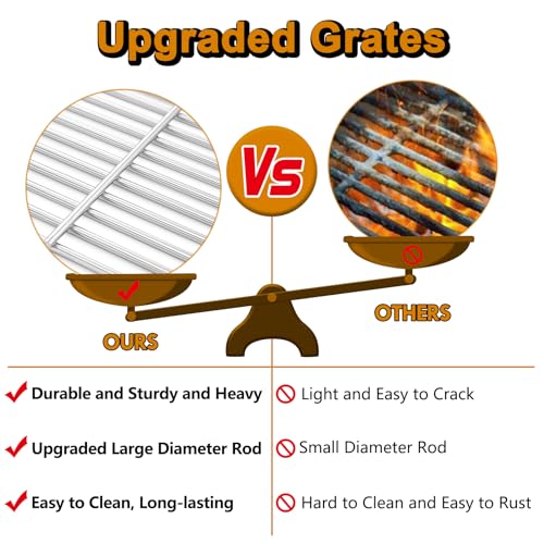 Replacement Parts for Stainless Steel Grill Grates