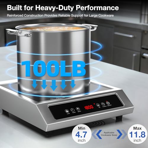 Single Burner Induction Cooktop