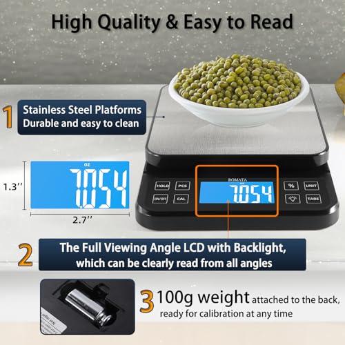 Large Kitchen Scale with 0.1g