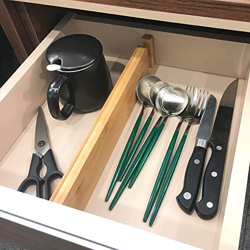 Adjustable Bamboo Drawer Dividers