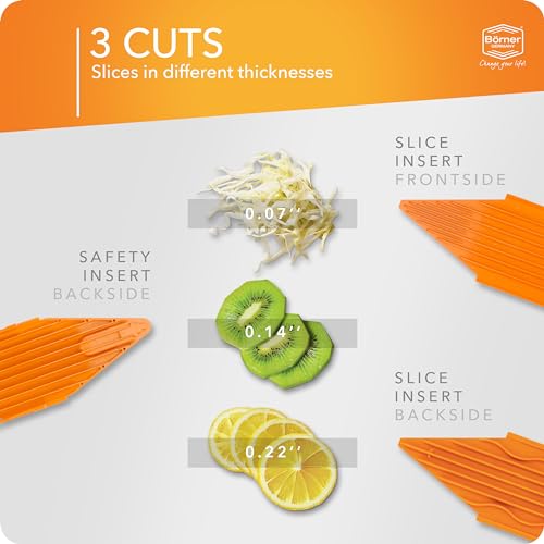 Mandoline Slicer V1 (1. Basic / Orange)