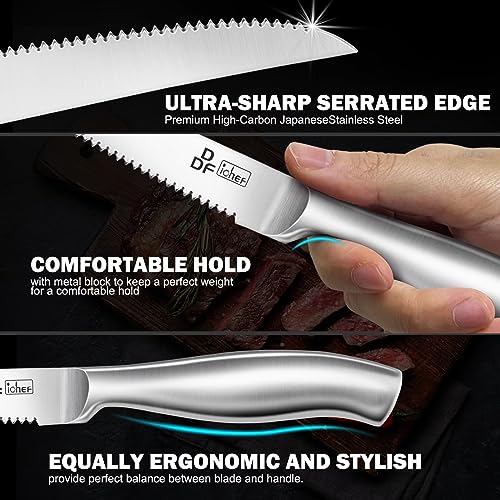 Steak Knives Set of 6 (6PCS Steak Knives)