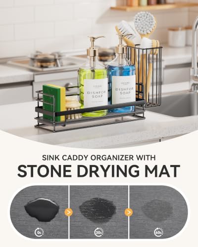 Sink Caddy With Stone Drying Tray