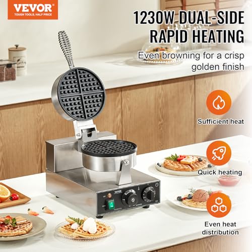 Waffle Maker 1230W