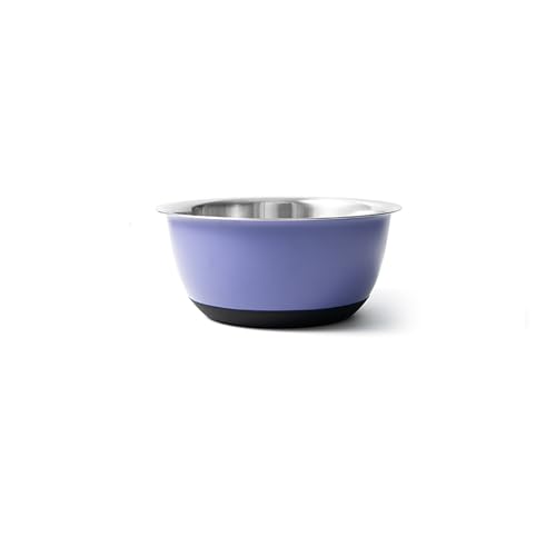 Stainless Steel Mixing Bowl (Purple / 4.25 Quart)