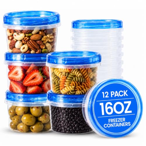 Freezer Storage Containers with Lids