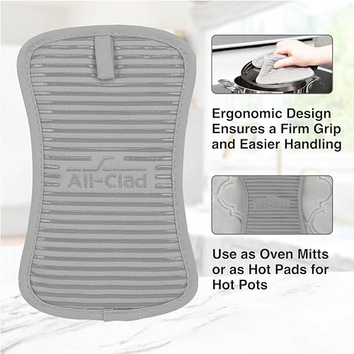 Premium Pot Holder & Hot Pad (Titanium / 1 Pack)