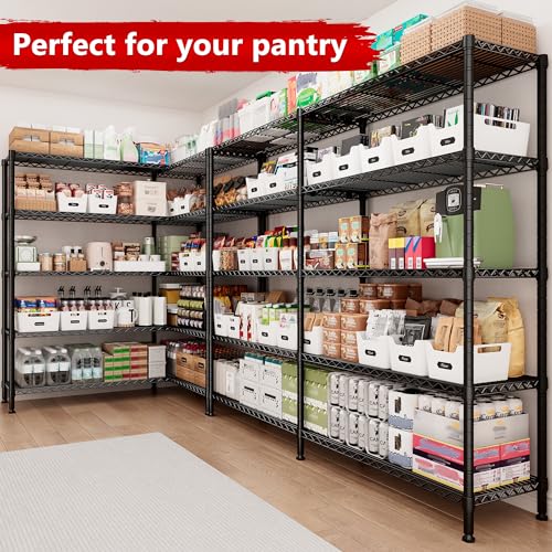 70"" W Storage Shelves Heavy Duty Metal Shelving