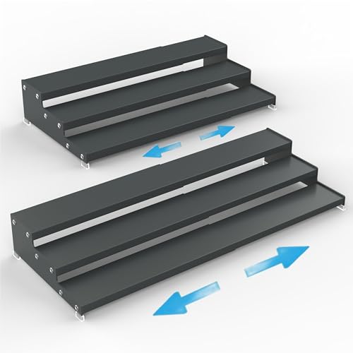 Expandable Spice Rack Storage organizer with 3