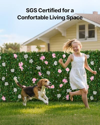 Artificial Ivy Privacy Fence Screen