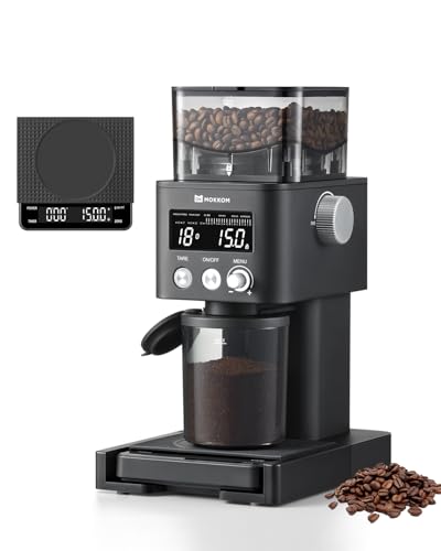 Coffee Grinder with Removable Coffee Scale