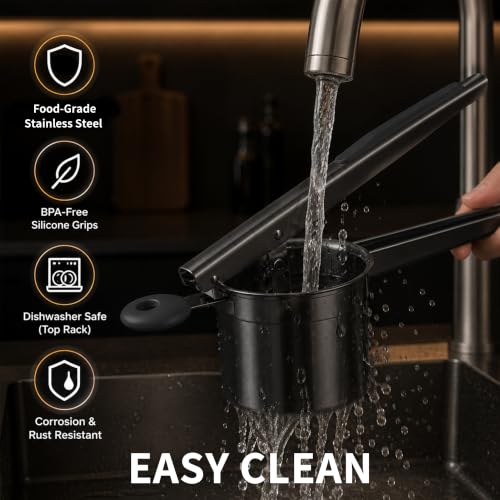 15oz Stainless Steel Potato Masher Ricer