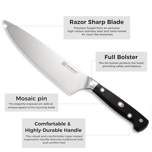 High Carbon Stainless Steel Knife Set