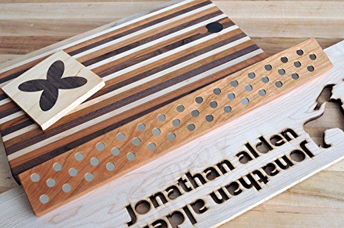 Magnetic Wooden Knife Bar Holder Strip (20 Inch / Cherry)