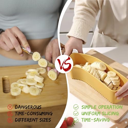 Fruit Slicer Cup Banana Slicer