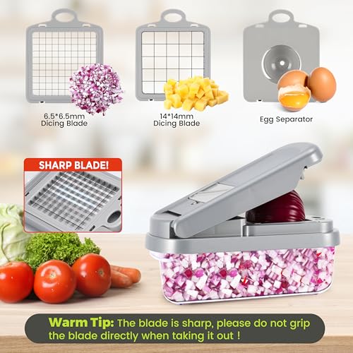 Vegetable Chopper (Silver Gray)