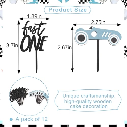 race car cake topper
