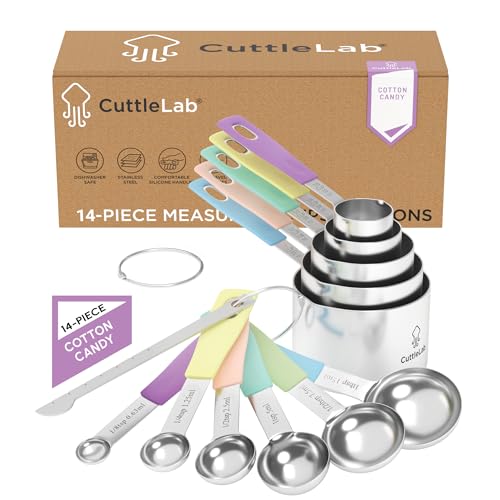 Measuring Cups and Measuring Spoons Set of 14