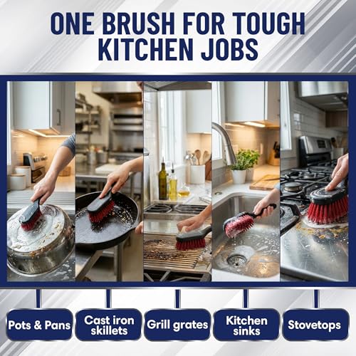 Deep Fryer Cleaning Brush by FryOilSaver Co