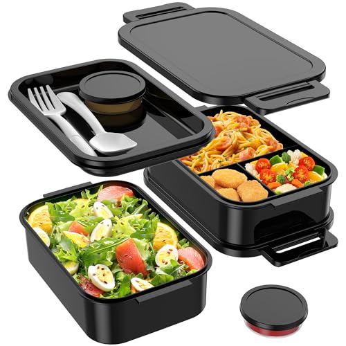 Bento Box Adult Lunch Box 3 Leak