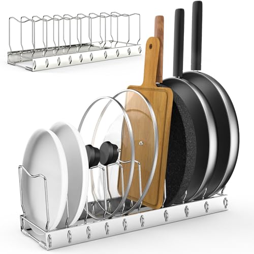 Lid Organizer Pot Lid Organizer Detachable