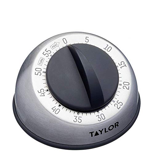 Pro Wind Up Kitchen Timer (stainless steel)