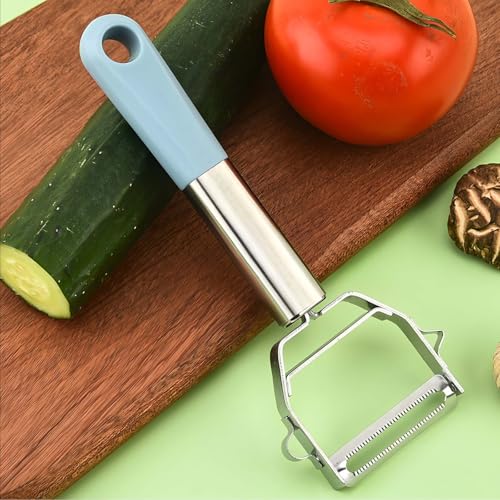 Stainless Steel Wide Blade Vegetable and Fruit Peeler