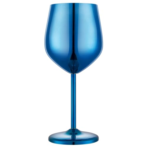 17oz Unbreakable Stainless Steel Wine Glasses