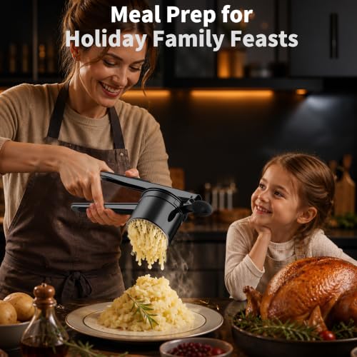 15oz Stainless Steel Potato Masher Ricer