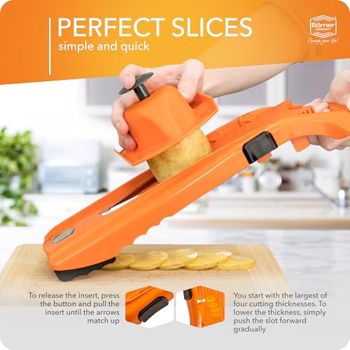 Mandoline Food Slicer Börner V5 (Orange)