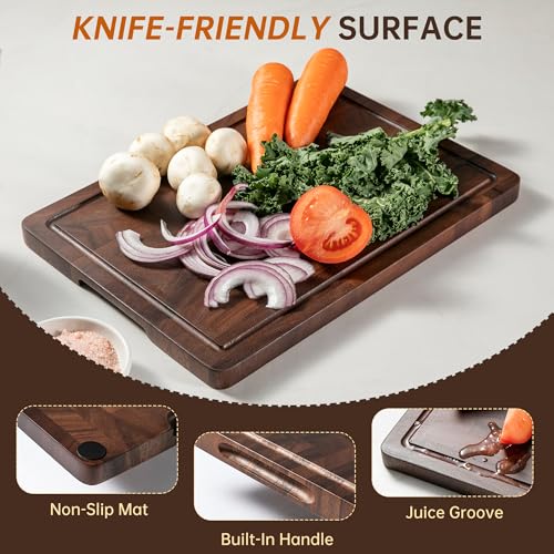 Walnut Wood Cutting Board Set (Walnut / Walnut Cutting Board Set)