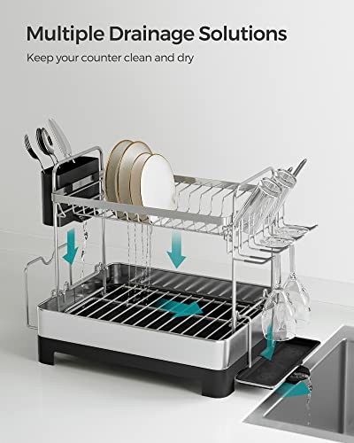 for Kitchen Counter with Rotatable and Extendable Drain Spout