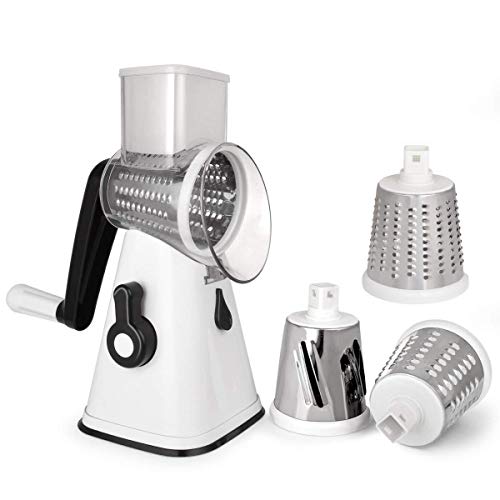 Manual Rotary Potato Grater Kitchen Mandoline Vegetable Slicer